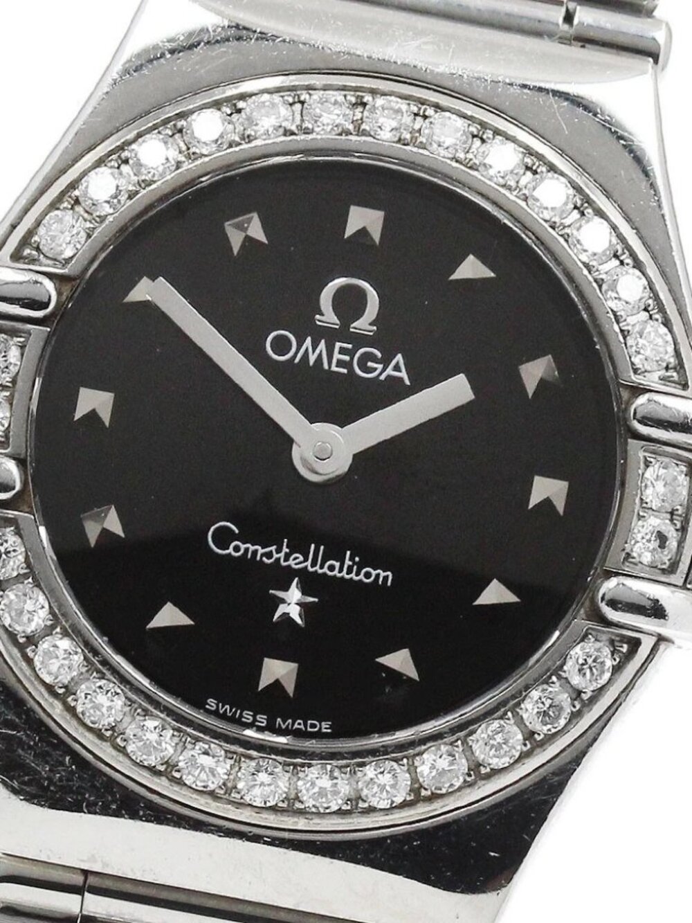 OMEGA Constellation Mini My Choice 1465.51 Diamond Bezel Quartz Ladies